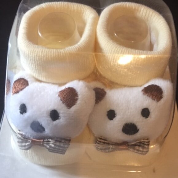 Teddy bear socks - Picture 1 of 2